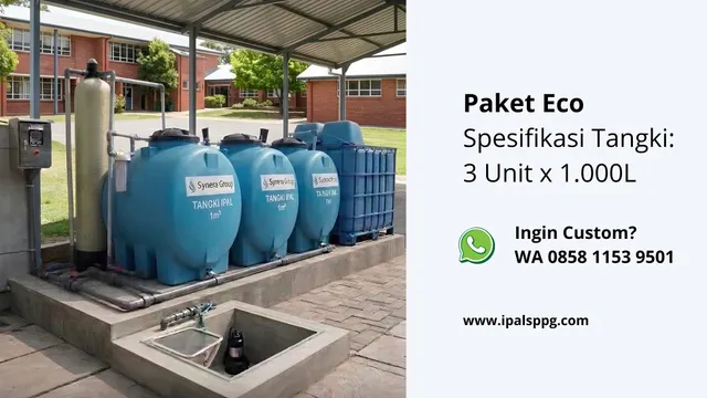 Menghitung kapasitas IPAL SPPG MBG